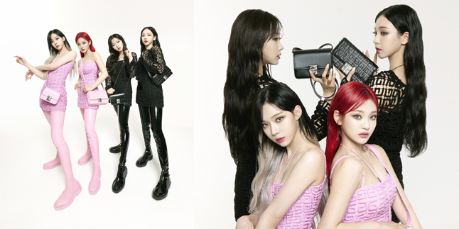 8 Potret aespa in Latest Photoshoot for Givenchy, Radiating Perfect Clear Visuals