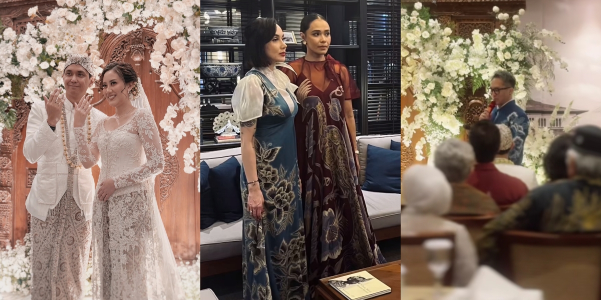 8 Portraits of Wisnu Hardana's Wedding Ceremony Rich in Javanese Customs, Sara Wijayanto and Adinia Wirasti Gracefully Accompanying the Groom