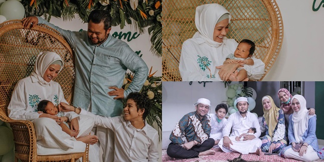 8 Portraits of Baby Eijaz's Akikah, Rachel Maryam's Second Child, Warmly Welcomed by the Family