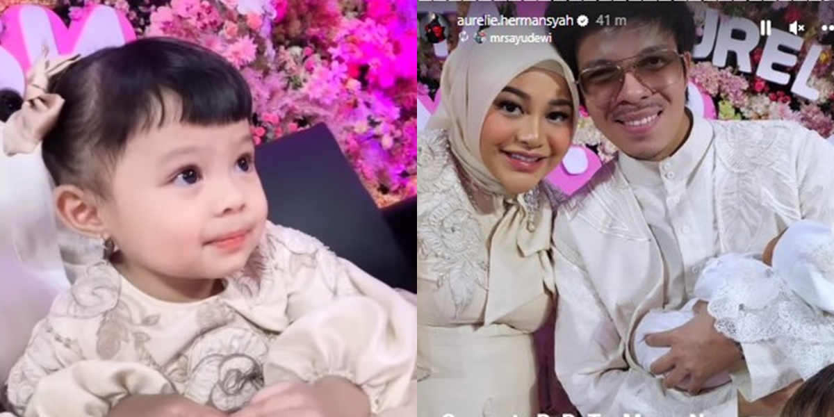 8 Portraits of Baby Azura's Luxurious Akikah, Aurel Hermansyah's Second Child, Ameena and Aaliyah Massaid Are in the Spotlight