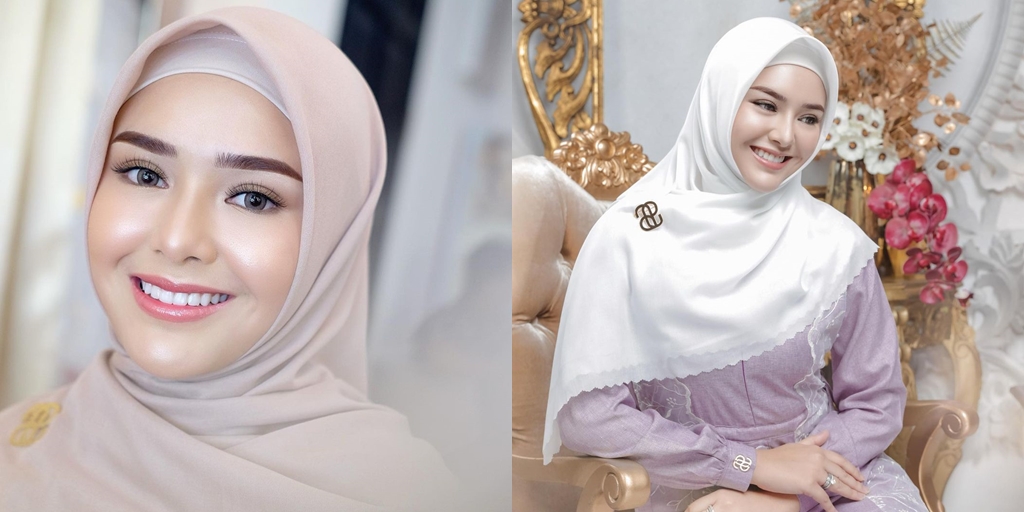 8 Portraits of Amanda Manopo Wearing Hijab Again, This Time Quoting Quranic Verses About Patience