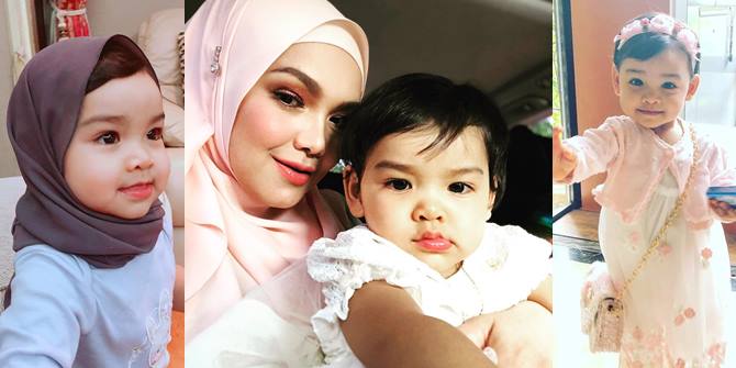 8 Pictures of Siti Nurhaliza's Cute and Adorable Toddler