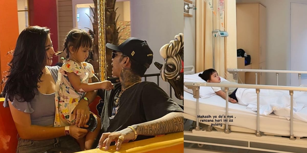 8 Portraits of Young Lex's Child Who is Hospitalized, His Faithful Wife  Accompanies