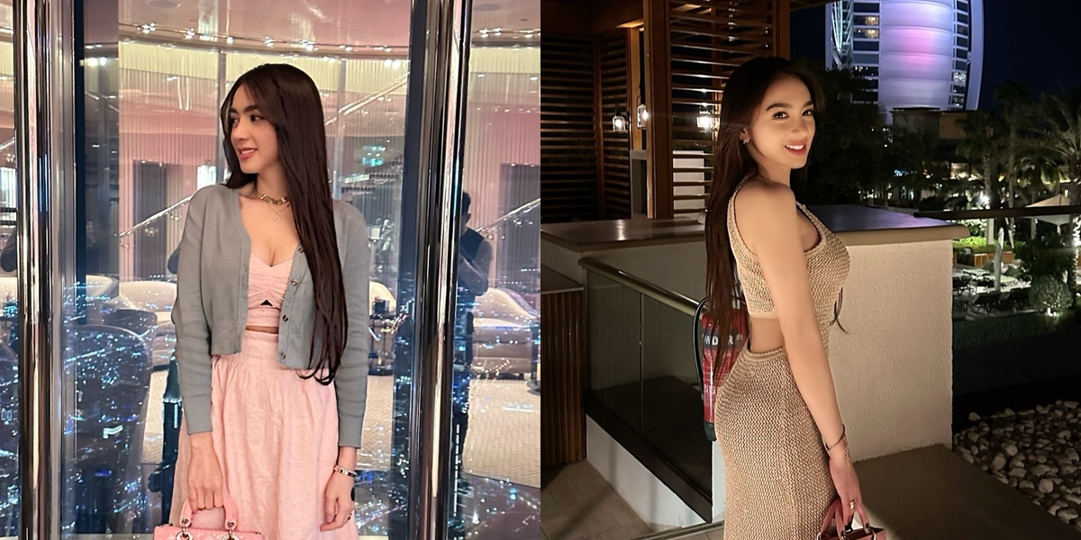 8 Portraits of Angel Karamoy's Vacation in Dubai, The Charm of a Successful Mother of Two Becomes the Spotlight - Said to be More Beautiful