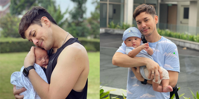 8 Photos of Anthony Xie, Audi Marissa's Husband, Caring for Baby Anzel Maverick, a Handsome Hot Daddy