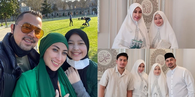 8 Portraits of Aquene Aziz Djorghi, the Beautiful Daughter of Sultan Djorghi in Hijab