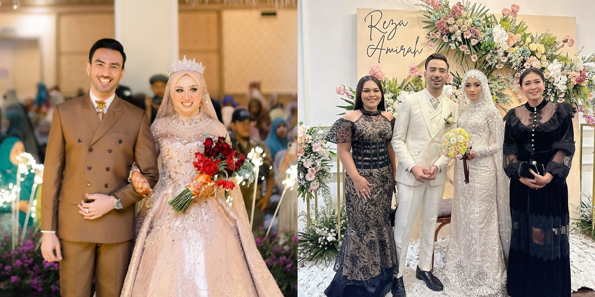 8 Portraits of Artists Attending Reza Zakarya and Amira Karaman's Wedding, Rara LIDA Holds Hands Affectionately with Her Lover - Iis Dahlia Looks Beautiful