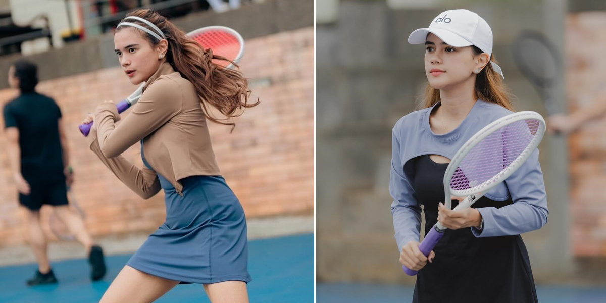 8 Photos of Audi Marissa Looking Beautiful and Stylish While Playing Tennis