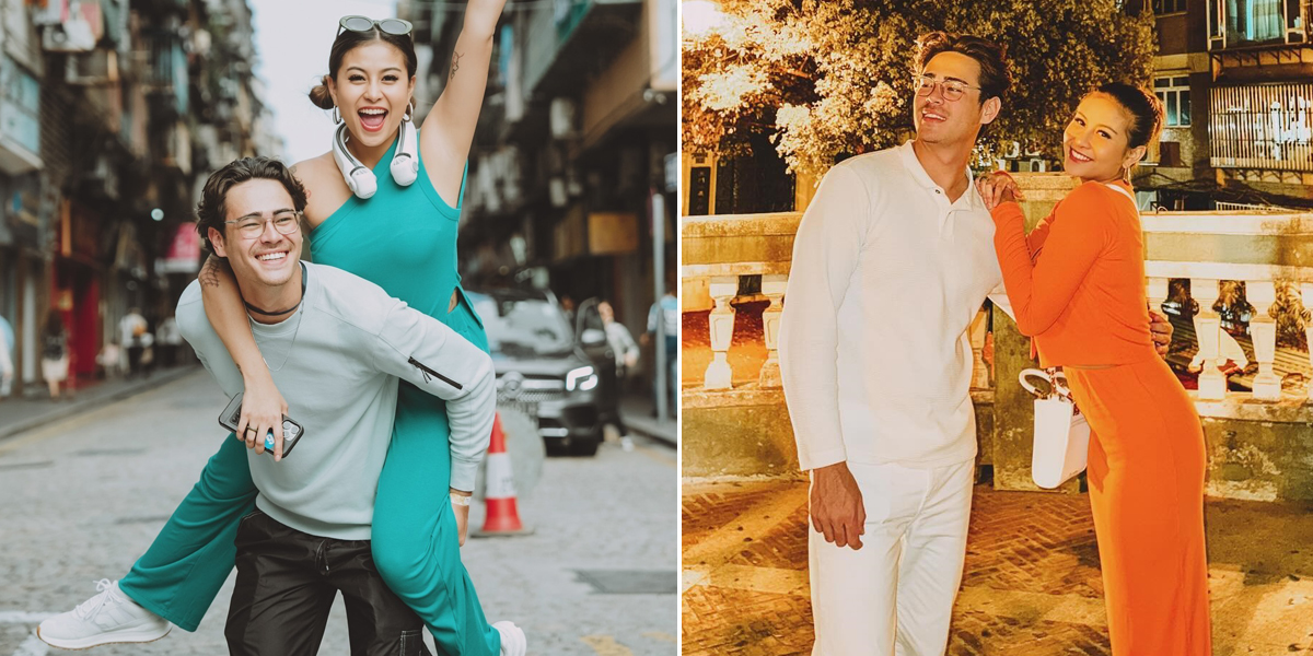 8 Potraits of Awkarin and her new boyfriend on vacation in Macau, wishing for a lasting relationship until marriage