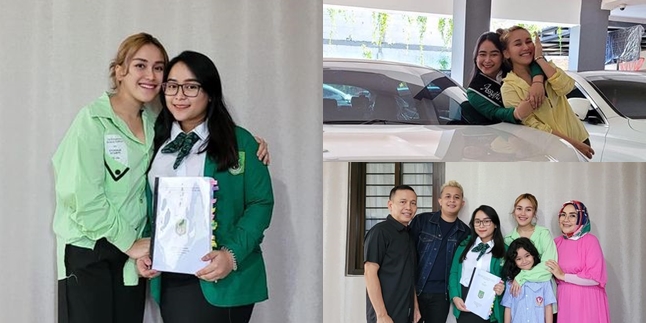 8 Portraits of Ayu Ting Ting Giving Gifts to Syifa who Just Graduated, from Luxury Cars to Houses!