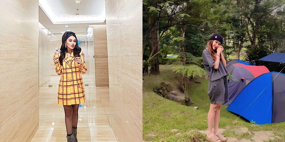 8 Photos of Ayu Ting Ting, Having a Fun Camping Trip with the Team - Beautiful Like Lisa BLACPINK