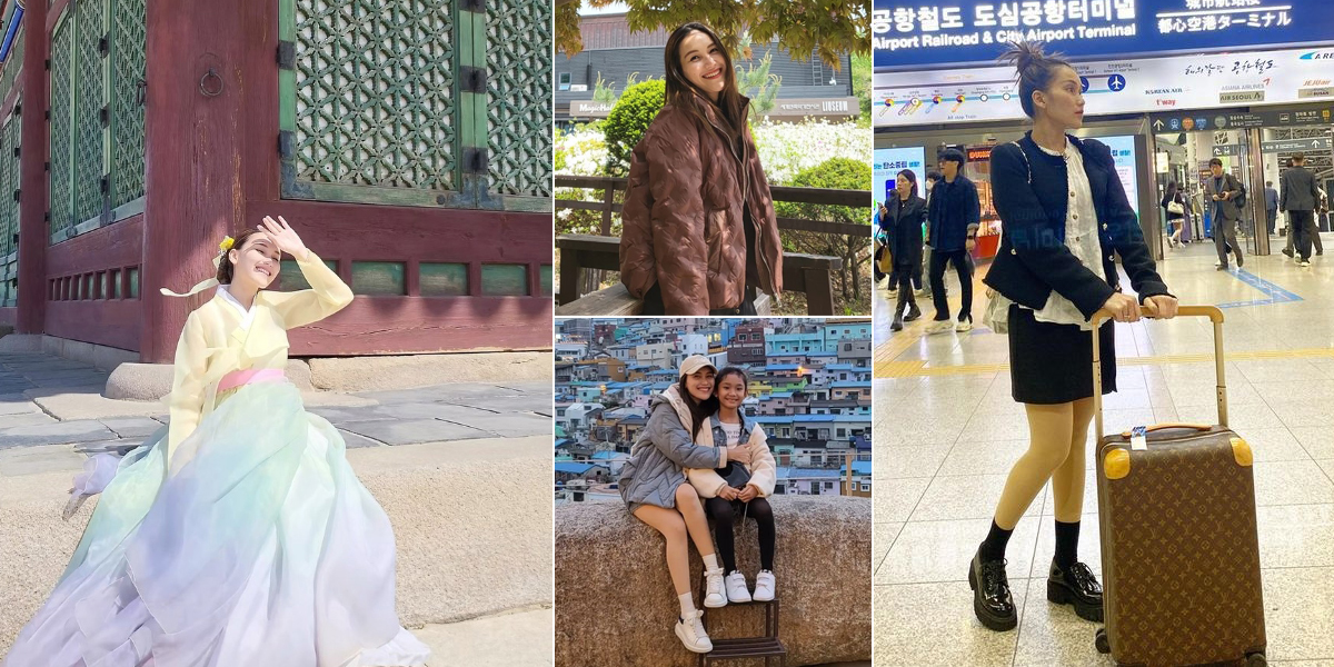 8 Photos of Ayu Ting Ting's Vacation in Korea, Praised for Being More Beautiful and Clear Like a K-Pop Idol