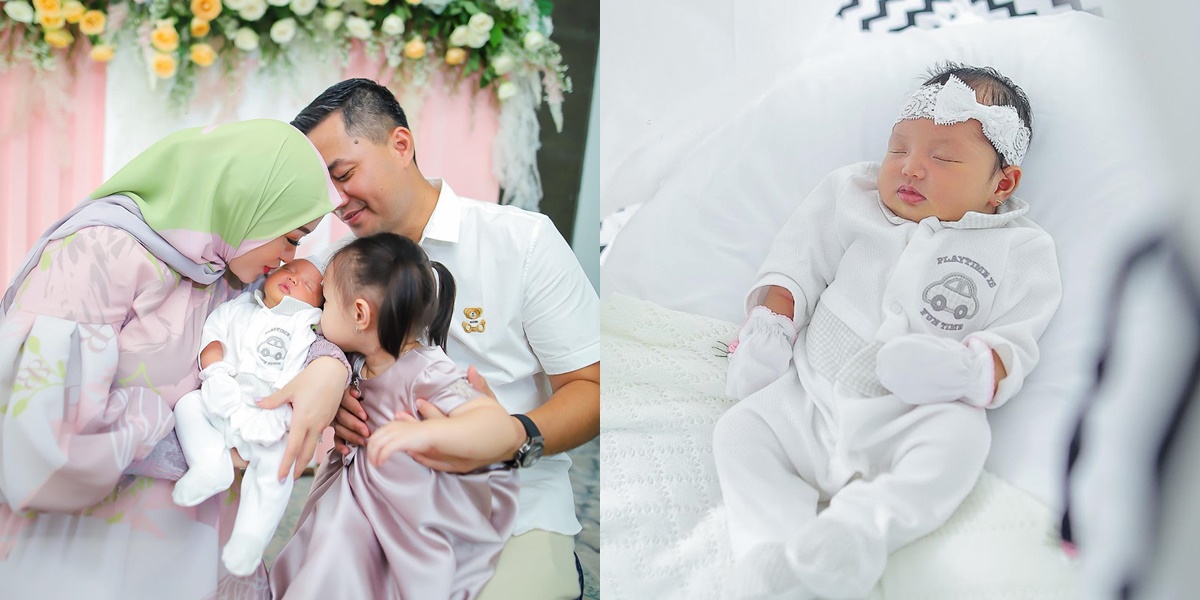 8 Portraits of Baby Alia, Zaskia Gotik's Newly Revealed Beautiful Baby Girl