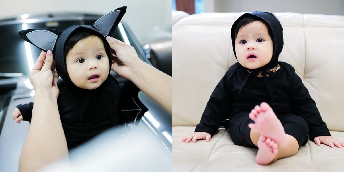 8 Adorable Pictures of Baby Ameena Wearing Halloween Costume, Catwoman Style Looks Cute and Not Scary at All