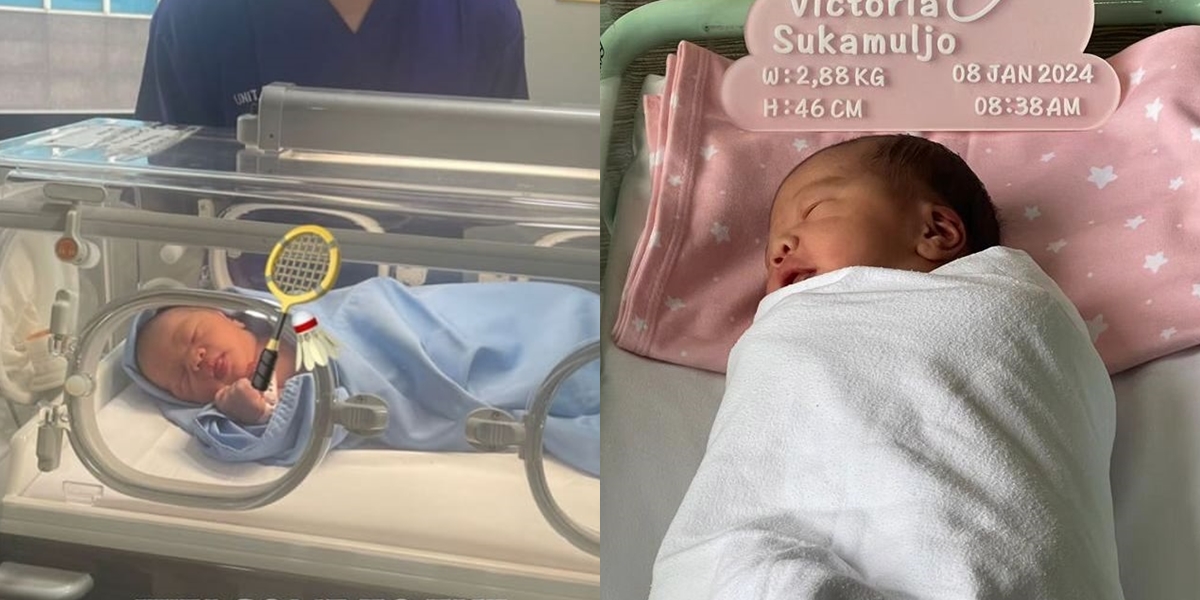 8 Portraits of Baby Avery, Valencia Tanoe and Kevin Sanjaya's First Child, Her Long Name is Beautiful and Meaningful - Expected to be the Successor of Her Father