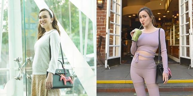 8 Portraits of Baby Bump Shandy Aulia, Still Charming Despite the Growing Belly