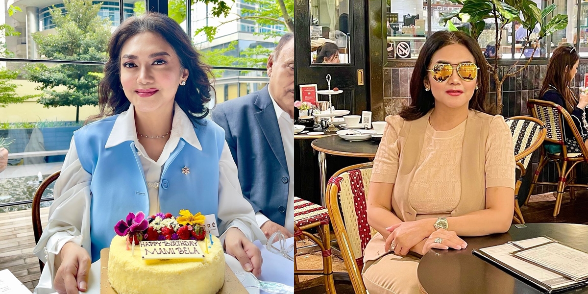 8 Portraits of Bella Saphira on Her 52nd Birthday, Still Beautiful and Fashionable - Received Birthday Wishes from Marini Zumarnis to Vega Darwanti