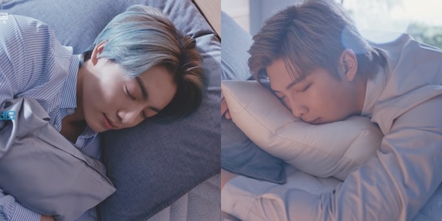 8 Potret BTS Sleeping Like Angels While Being Mattress Advertisement Stars, Their Handsomeness Makes Us Love Them Even More
