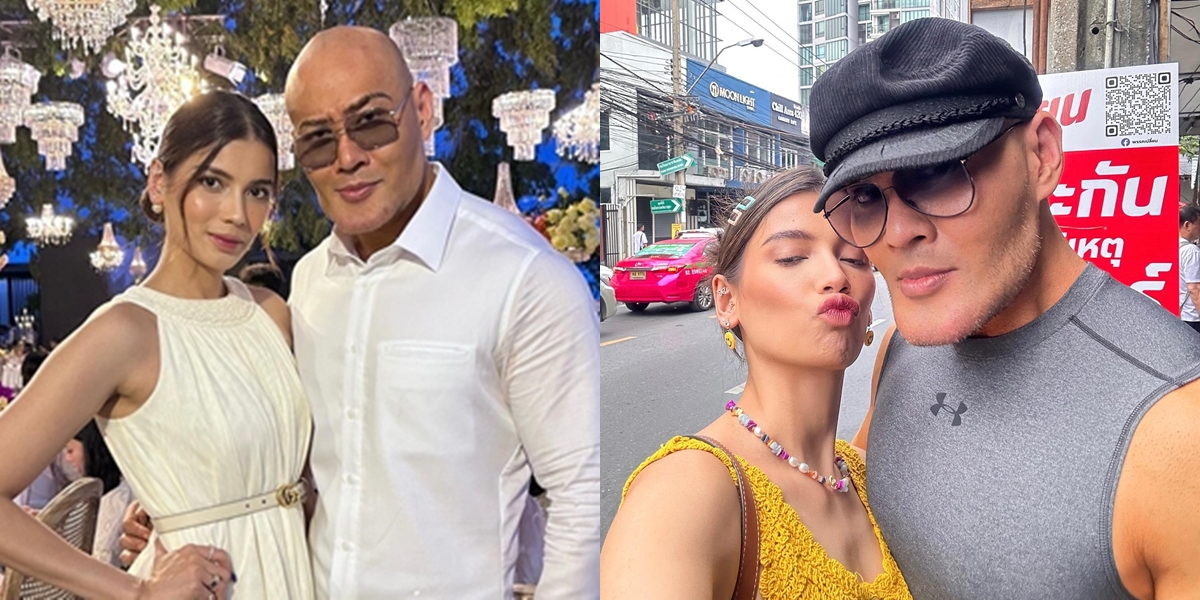 8 Portraits of Deddy Corbuzier and Sabrina on Vacation in 'Bekasi', Netizens Focused on His Chin and Jaw - Said to Resemble Squidward