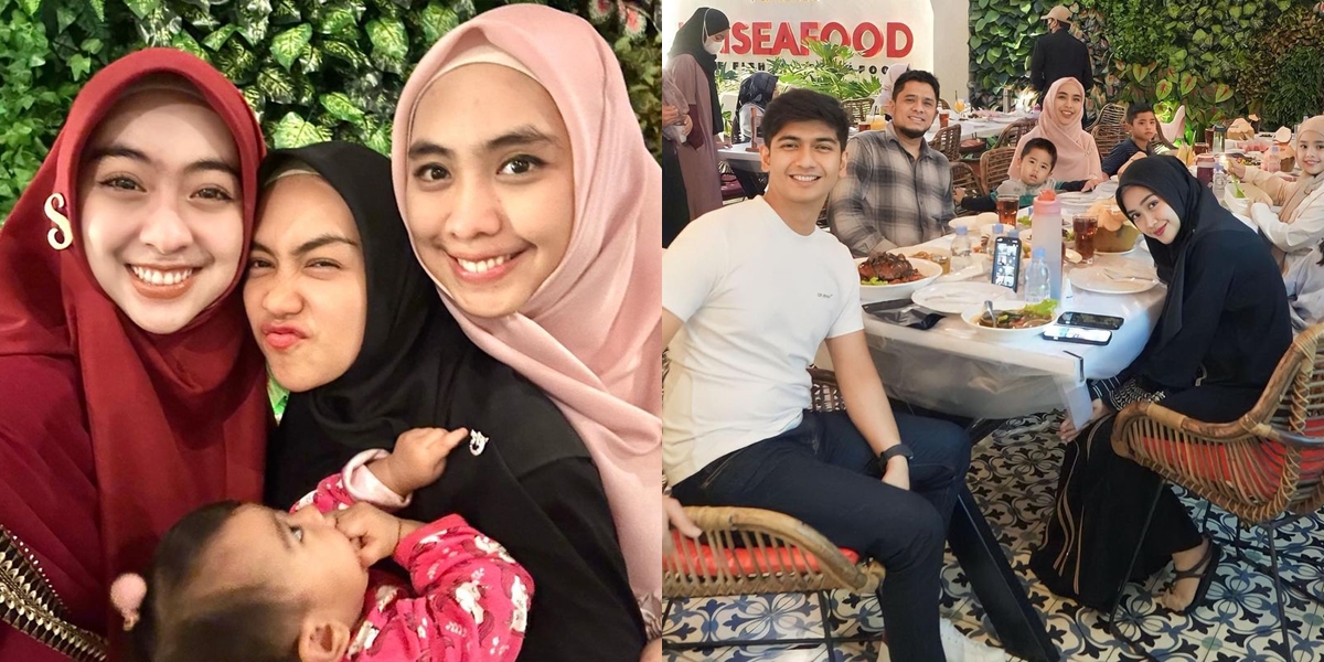 8 Photos of Breaking Fast Together with Ria Ricis' Extended Family, Attended by Teuku Ryan - Debunking Rumors of Marriage Troubles?