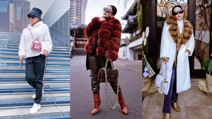 8 Portraits of Syahrini's Luxury Fashion in Tokyo, Still Glamorous Even Just Shopping at the Store in Front of the House