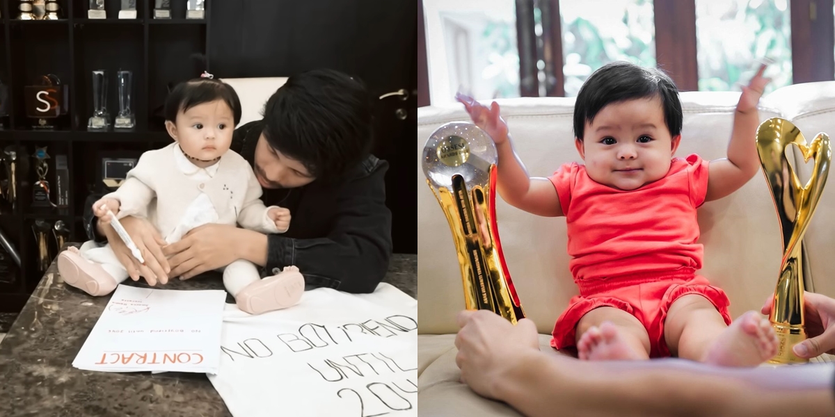 8 Beautiful Portraits of Ameena, Atta Halilintar & Aurel Hermansyah's Daughter, Who Just Signed a Contract Not to Date Until 2046