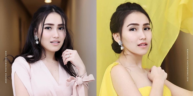 8 Beautiful Portraits of Ayu Ting Ting Wearing Earrings by Rinaldy Yunardi