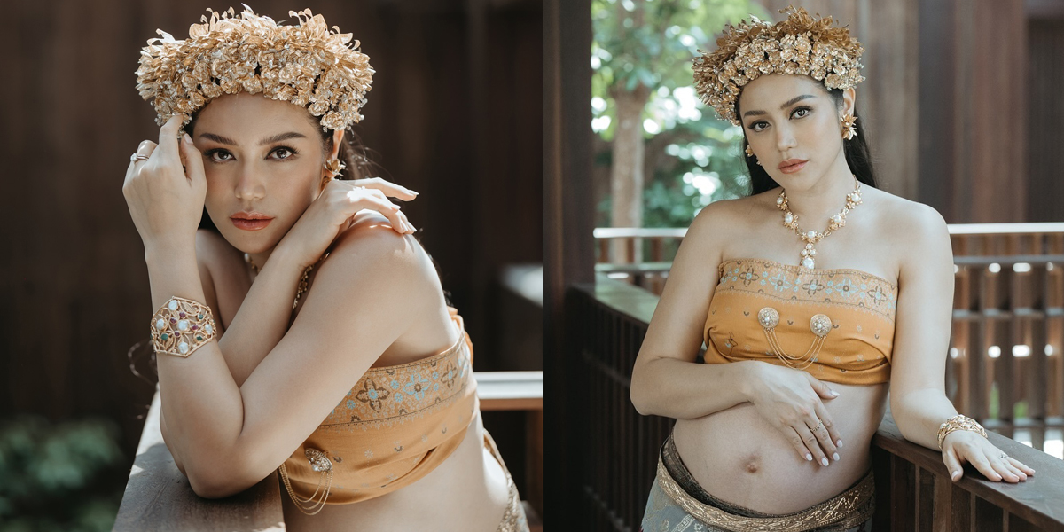 8 Beautiful Portraits of Jessica Iskandar in Her Latest Maternity Shoot, Radiating Charm Like a Princess