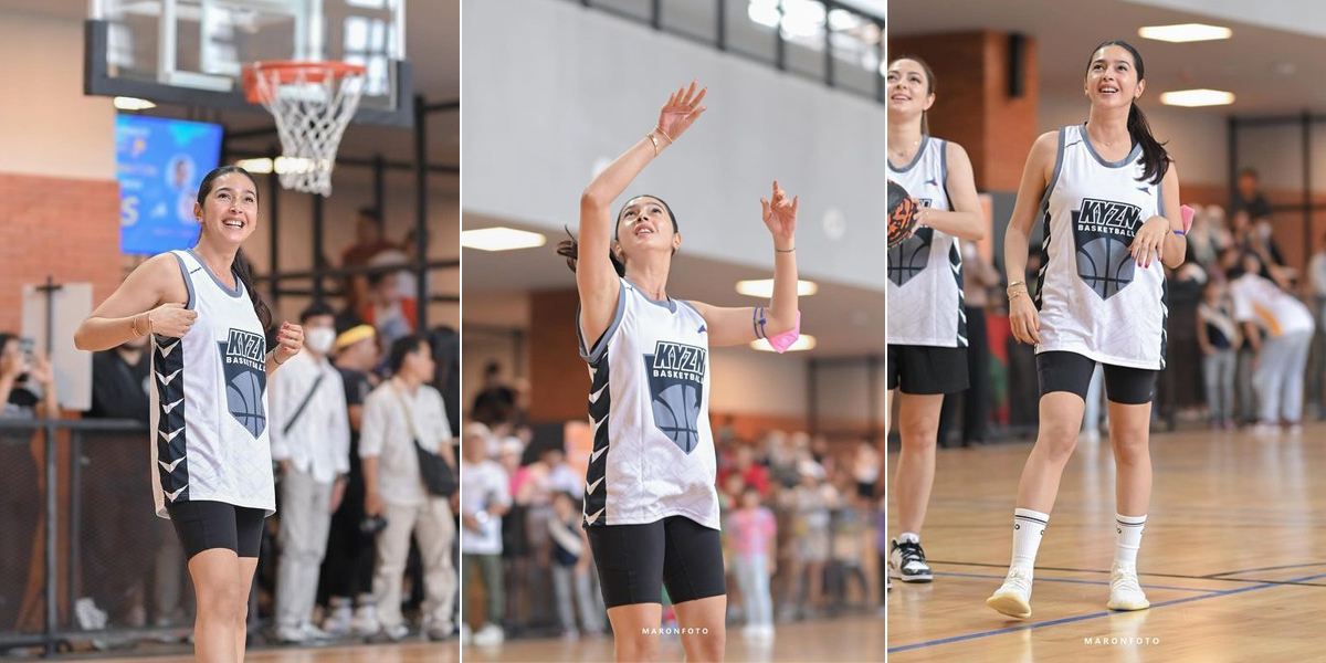 8 Beautiful Photos of Nabila Syakieb Playing Basketball, Praised Like a High School Girl at a Class Meeting