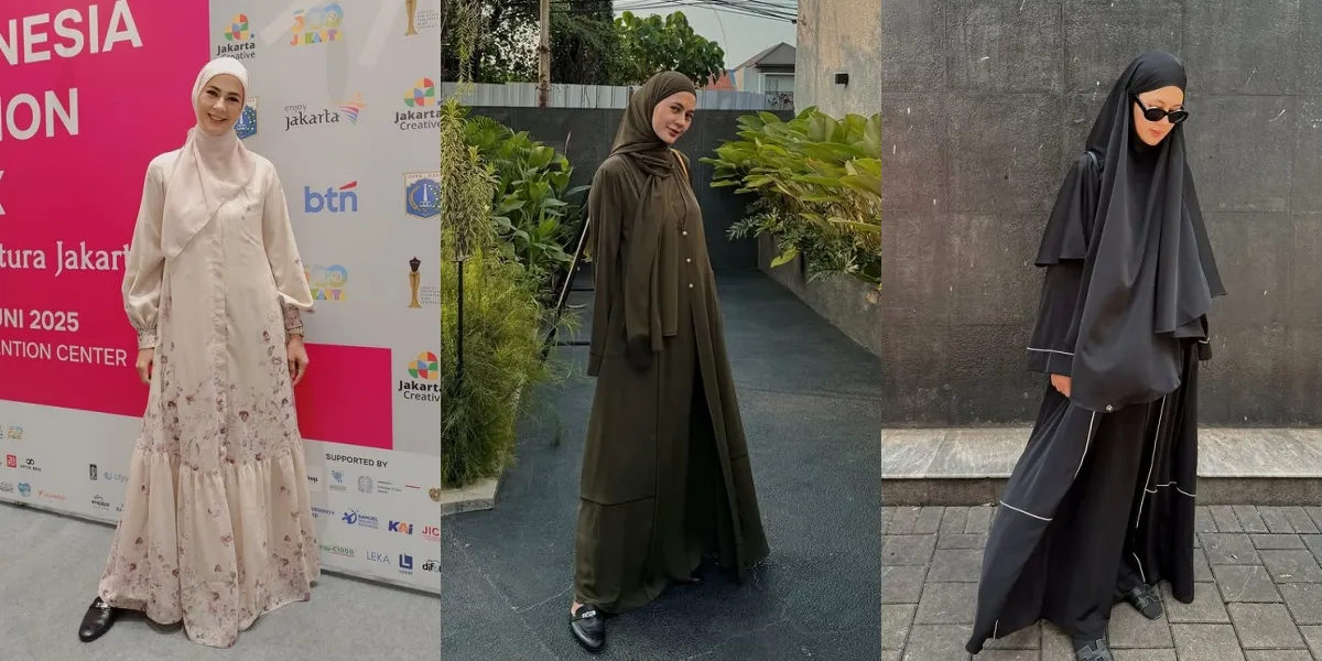 8 Beautiful Portraits of Paula Verhoeven Who Is Increasingly Modest in Her Hijab, Graceful Even While Exercising