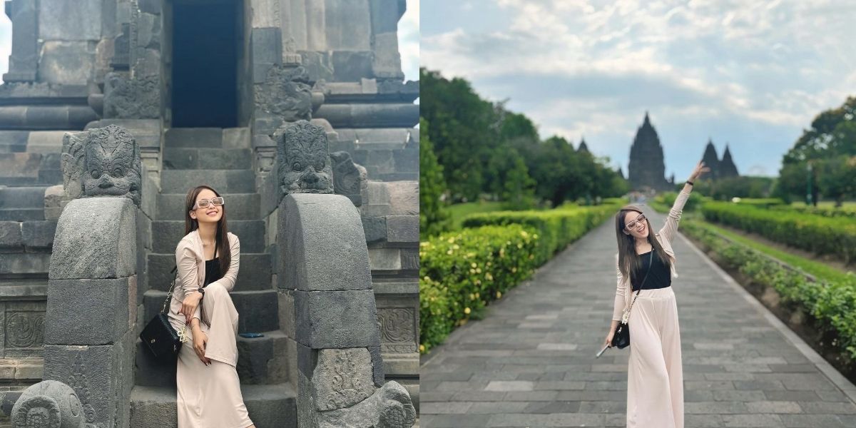 8 Beautiful Portraits of Putri Isnari at Prambanan Temple - Her Charm Shines Even More After Getting Married