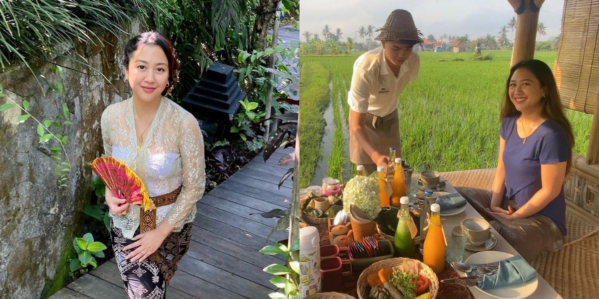 8 Beautiful Photos of Sherina Munar Vacationing in Bali, Me Time while Wearing Traditional Balinese Attire!