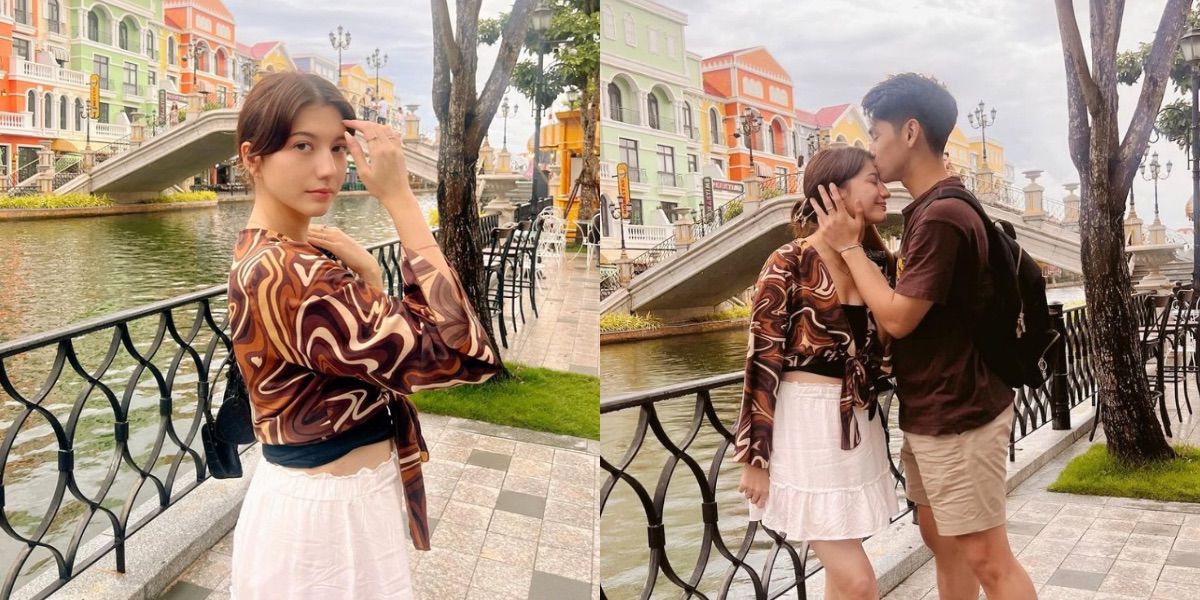 8 Photos of Cassandra Lee and Ryuken Lie's Honeymoon in Vietnam, Romantic Poses by the River