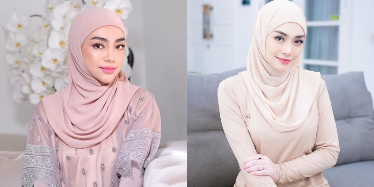 8 Portraits of Celine Evangelista Who Admits to Being Ashamed Because She Still Looks at Notes During Prayer, Do This So You Won't Be Recognized When Going to the Mosque