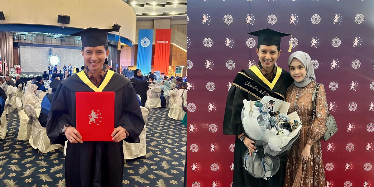 8 Portraits of Chand Kelvin Graduating with a Master's Degree in Malaysia Accompanied by His Wife, Now Officially Holds an MBA - Once Willingly Departed for Class Early in the Morning from Indonesia