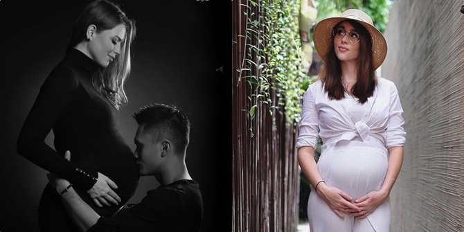8 Photos of Chelsey Frank, Randy Pangalila's Wife, Showing off Her Growing Baby Bump, Looking Beautiful and Glowing!