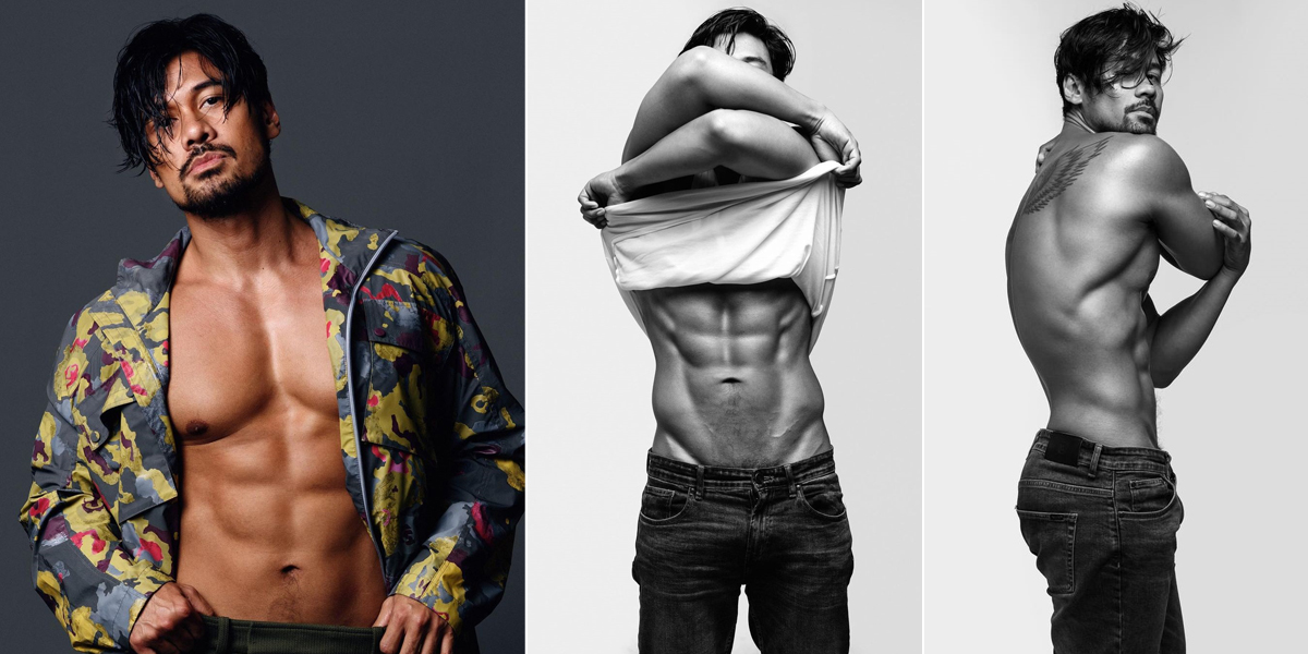 8 Photos of Chicco Jerikho Showing Off His Six Pack Abs & Muscular Body in Latest Photoshoot, Exuding Hot Daddy Vibes