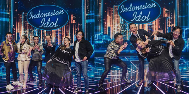 8 Potret Daniel Mananta Returns as Host of Indonesian Idol, Having Fun with the Judges