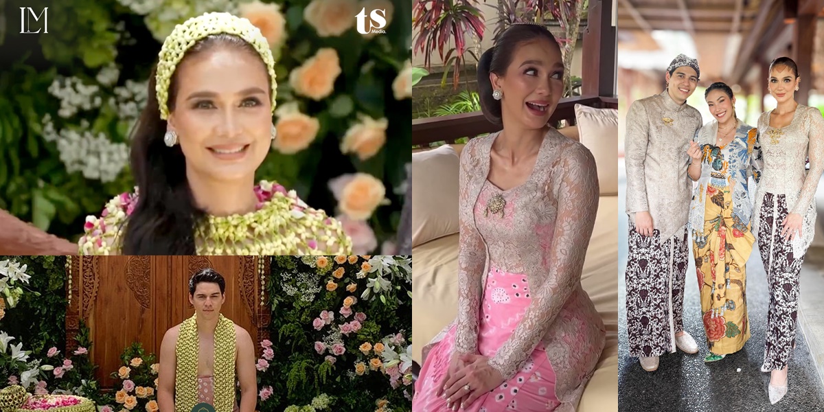 8 Detailed Portraits of Luna Maya's Fashion and Makeup at the Siraman Ceremony Ahead of Her Wedding with Maxime Bouttier, So Beautiful!