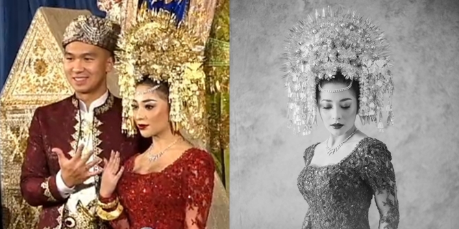 8 Portraits of the Moment of Nikita Willy's Marriage Vows with Indra Priawan, Full of Emotion - Her Dowry is Adorned with Diamonds
