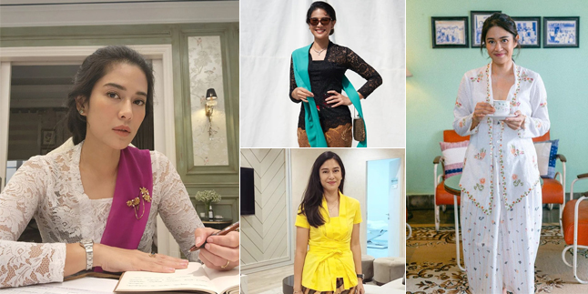 8 Photos of Dian Sastro Still Looking Beautiful and Stylish in Kebaya, Her Style is Amazing!