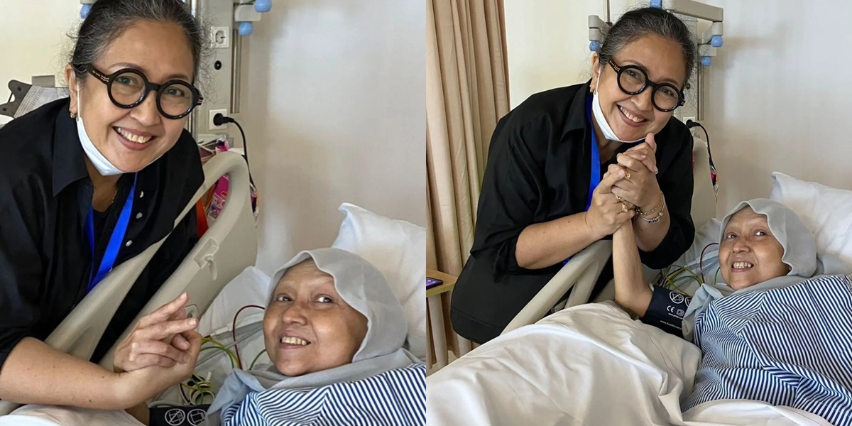 8 Portraits of Dina Mariana Before Passing Away, Experienced Digestive Issues During Visit from Dewi Irawan