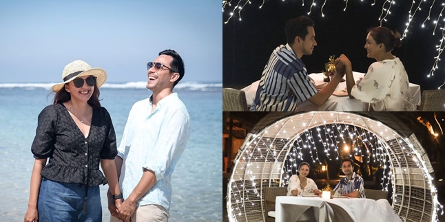 8 Potraits of Romantic Dinner Donna Agnesia and Darius Sinathrya in Bali, Still Sweet Despite Being Married for 14 Years