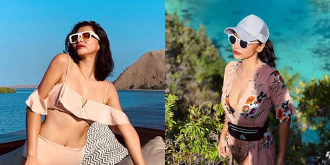 8 Photos of Dita Mey Chan in a Bikini, Showing off Exotic Brown Skin - Body Goals