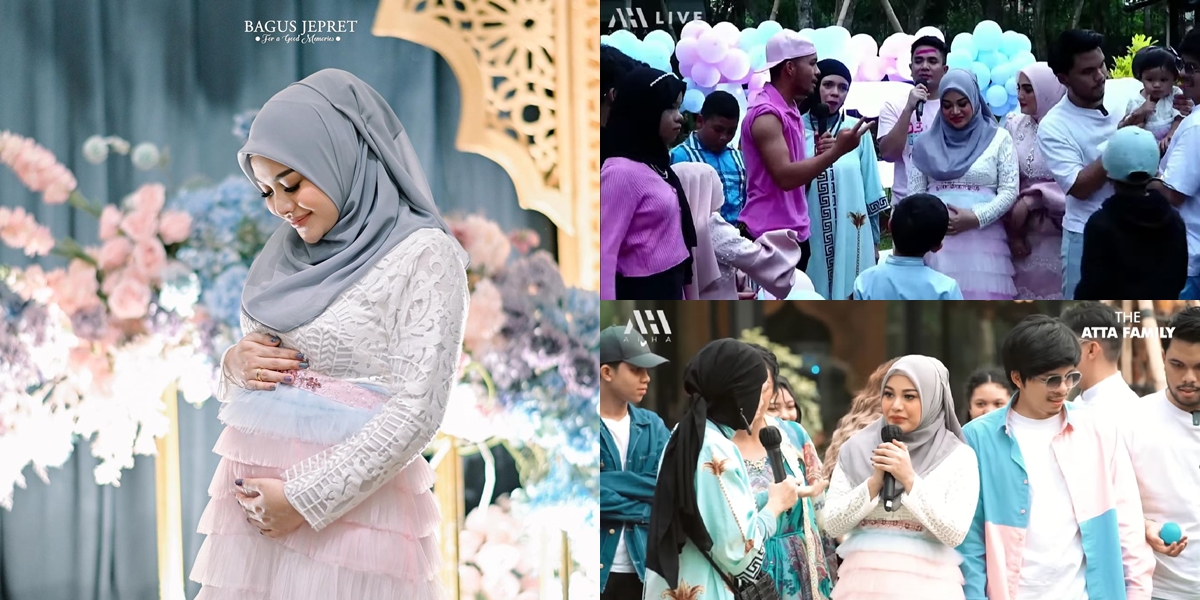 8 Photos of Aurel Hermansyah's Expression When the Halilintar Family Continues to Mention Atta Wants a Son, Asked to Have 15 Children - Netizens Suddenly Feel Sorry 