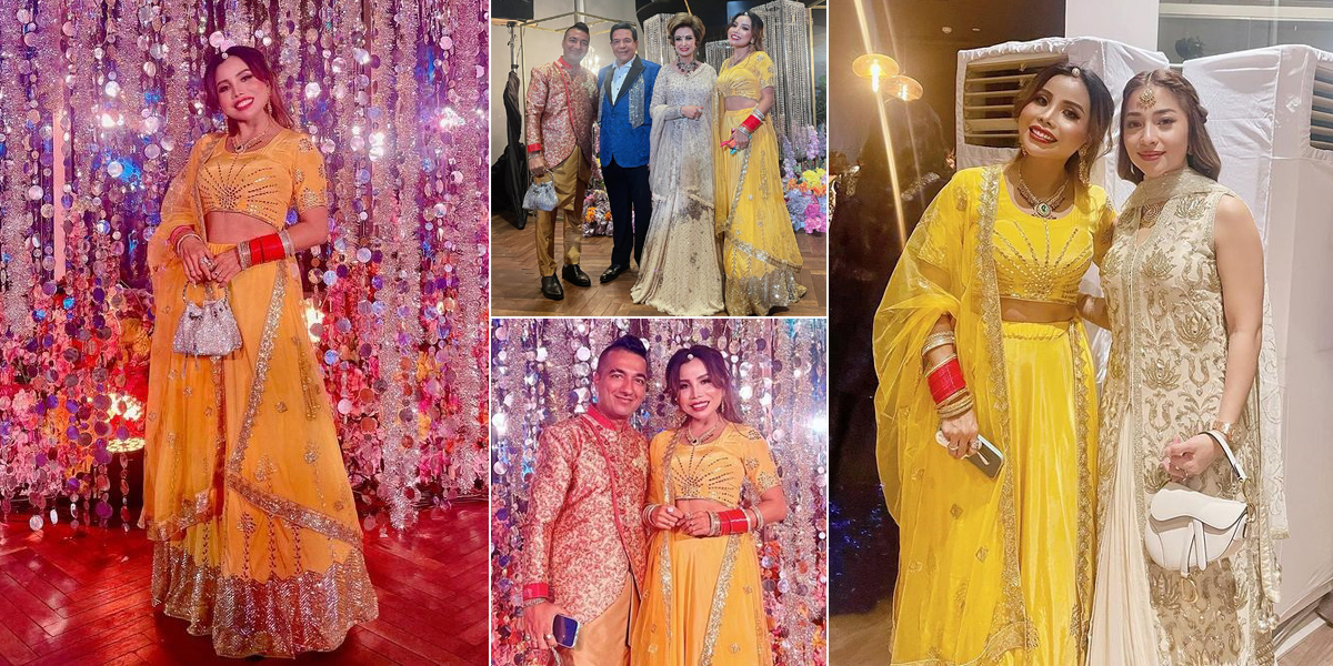 8 Photos of Eva Belisima, Former Wife of Kiwil, Celebrating Diwali, Looking Beautiful in Indian Lehenga