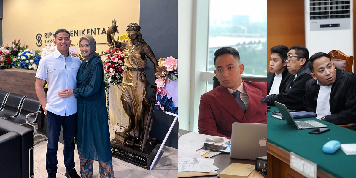 8 Portraits of Fattah Riphat, Poppy Bunga's Husband Who Went Viral for Being an Online Taxi Driver, Now a Skillful Lawyer