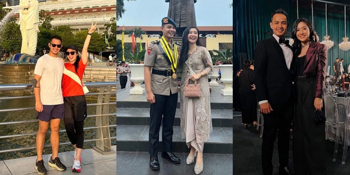 9 Photos of Febby Rastanty Often Inviting Drajad Djumantara to Events and Getting to Know His Friends Before the Proposal