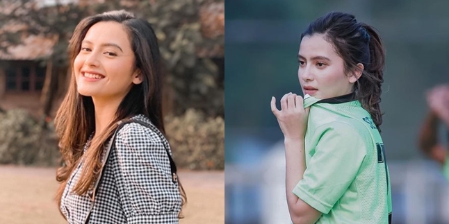 8 Photos of Femila Sinukaban, Indonesian Idol 2020 Finalist Playing Soccer, Not Hesitant to Compete - Skilled in Scoring Goals