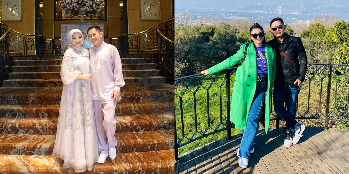 8 Photos of Fitri Carlina and her Pilot Husband who Often Have Long Distance Relationships, Still Harmonious and Romantic Despite Not Having Children Yet